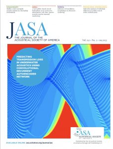 Cover of September Journal of the Acoustical Society of America